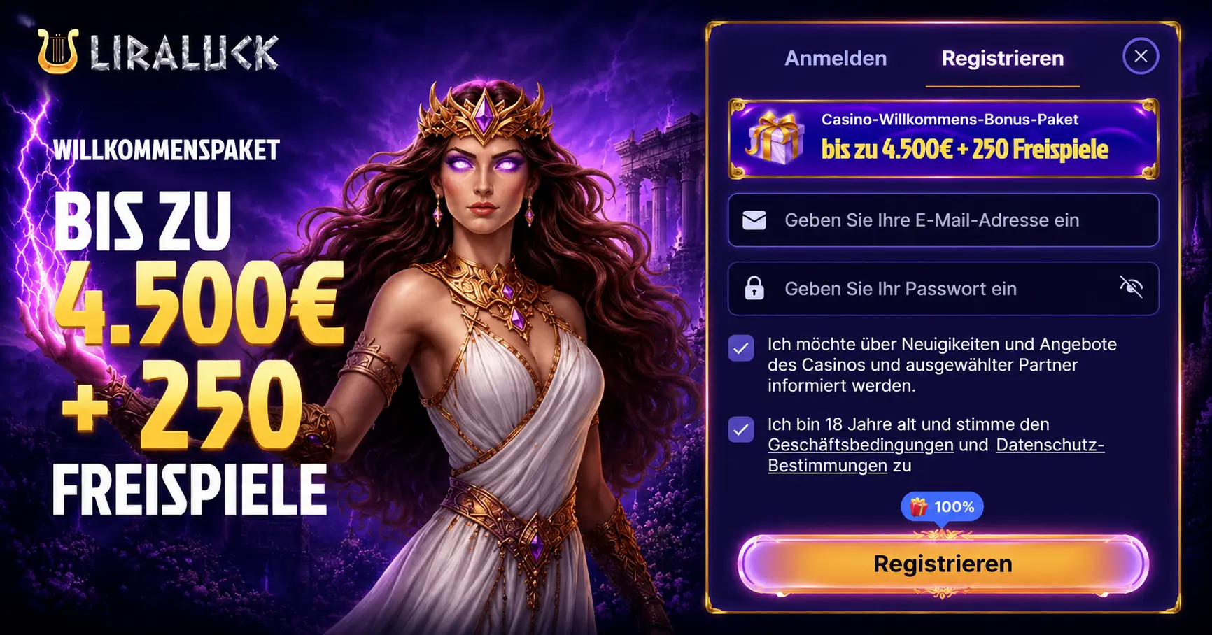Liraluck login